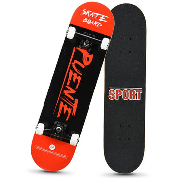 Adult & Kids Skateboard – ABEC-9 Bearings, Magnesium Alloy, Silent Wheels