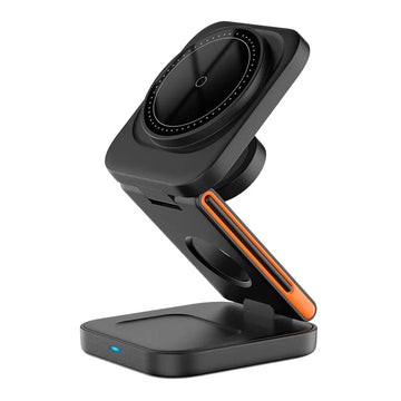 VIKEFON 3-in-1 Magnetic Wireless Charging Station