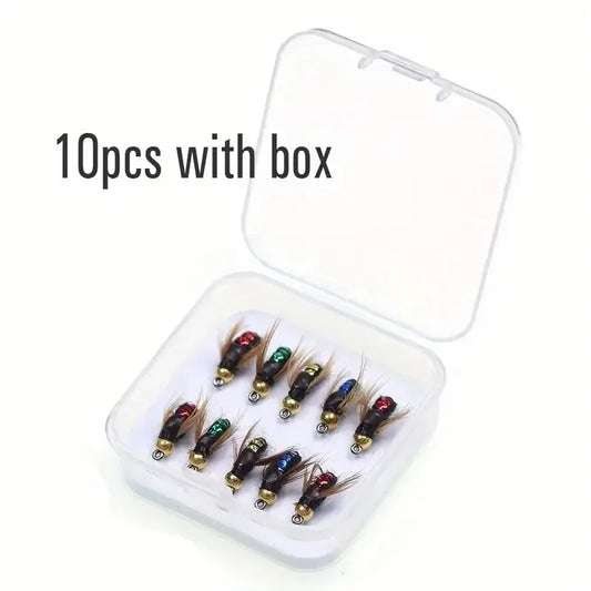 Fly Fishing Flies Kit – 5 or 10pcs