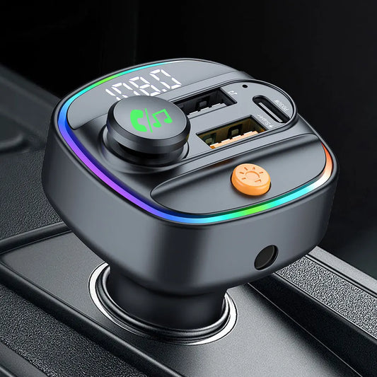 C4S FM Transmitter | Bluetooth 5.3 & 30W Fast Car Charger