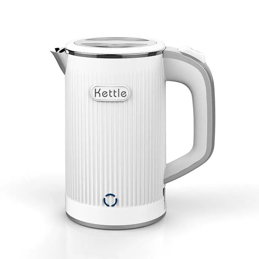 LUOUPHEI 0.8L Portable Electric Kettle – Stainless Steel, Auto Shut-Off, 600W
