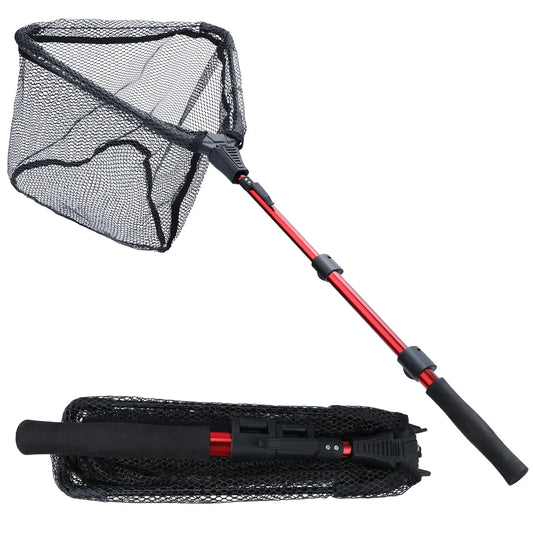 Sougayilang Folding Telescopic Fishing Landing Net