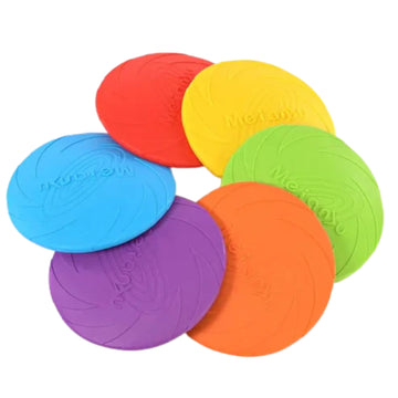 Dog Flying Disc – Durable Plastic Frisbee Toy for Active Dogs