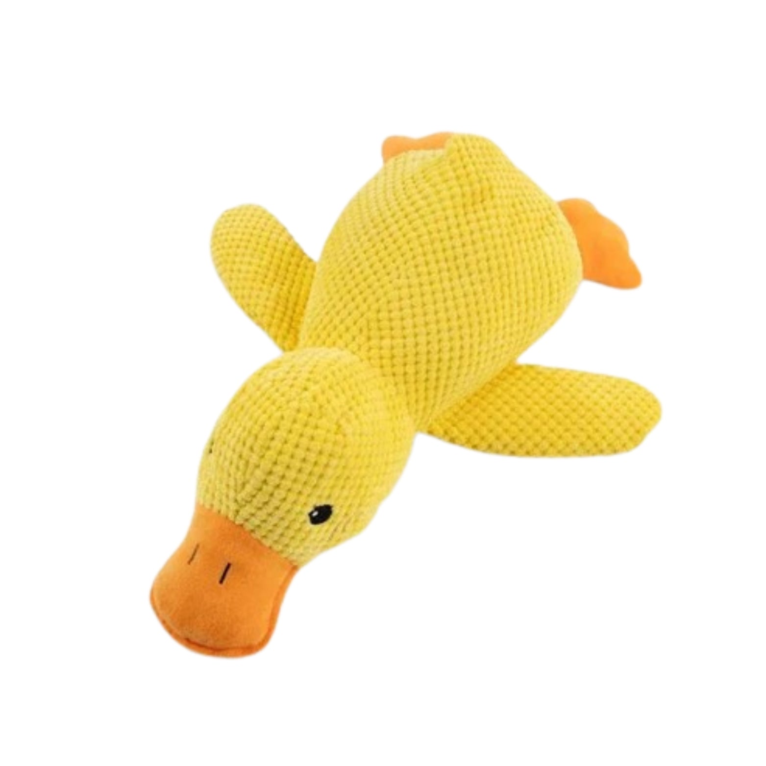Duck Plush – Soft Bite-Resistant Fleece Toy